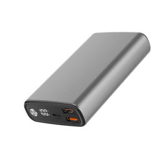 Xipin T108L 15000 mAh Powerbank PD 65W Dijital Göstergeli Taşınabilir Yüksek Hızlı Şarj Cihazı