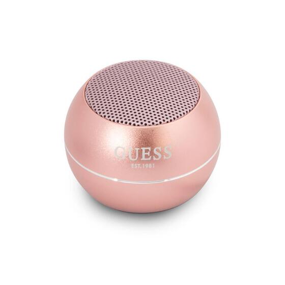 GUESS Alüminyum Alaşım Gövde Tasarımlı Mini Bluetooth Speaker