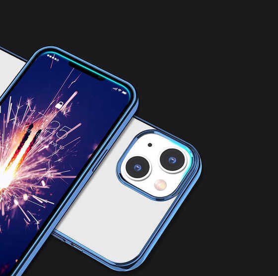 Apple iPhone 11 Kılıf Ultra İnce Sert Kenarları Renkli Kapak