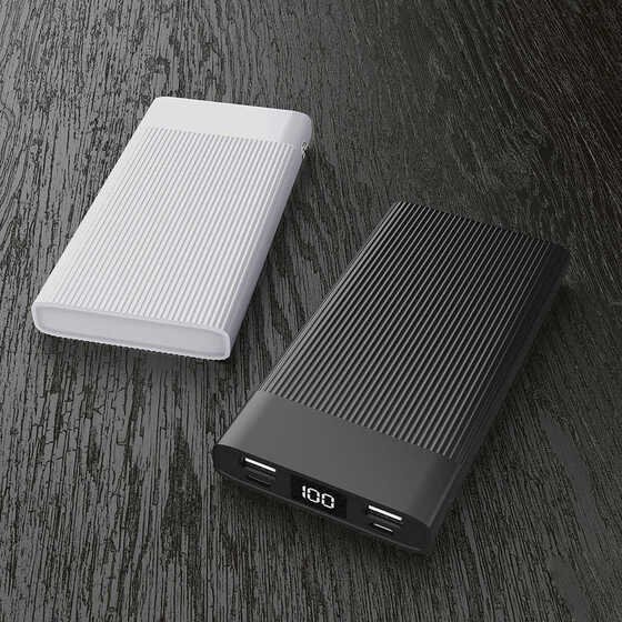 Xipin PX301 10000 mAh Powerbank Dijital Göstergeli 2.1A Taşınabilir Şarj Cihazı