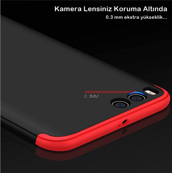 Xiaomi Mi 6 Kılıf Zore Kamera Korumalı 360 Tam Koruma Ays