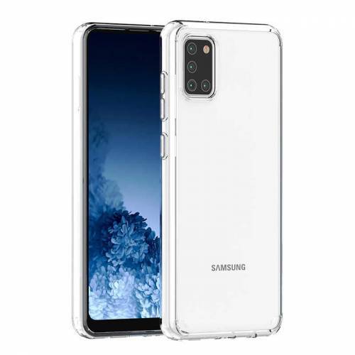 Galaxy A31 Kılıf Darbe Emici Kamera Çıkıntılı Antişok Şeffaf