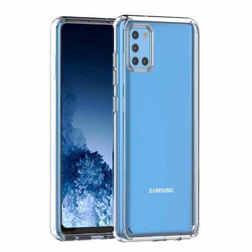 Galaxy A31 Kılıf Darbe Emici Kamera Çıkıntılı Antişok Şeffaf