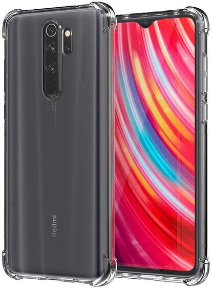 Xiaomi Redmi Note 8 Pro Airbagli Anti Shock Şeffaf Zırh Kılıf