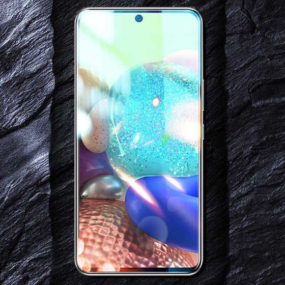 Galaxy S20 FE Kenarları Kırılmaya Dayanıklı Cam Ekran Koruyucu