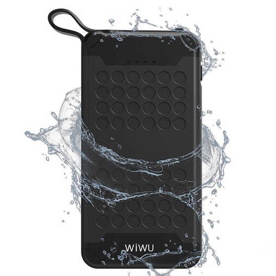 Wiwu PC905 10000 mAh Su Geçirmez Powerbank PD 18W QC3.0 3A Taşınabilir Şarj Cihazı