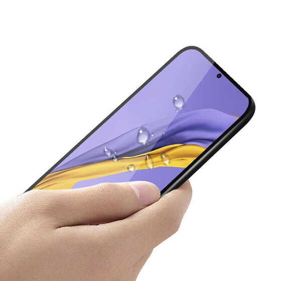 Galaxy A52 Kenarları Kırılmaya Dayanıklı Cam Ekran Koruyucu