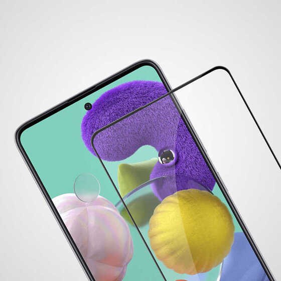 Galaxy A72 Kenarları Kırılmaya Dayanıklı Cam Ekran Koruyucu