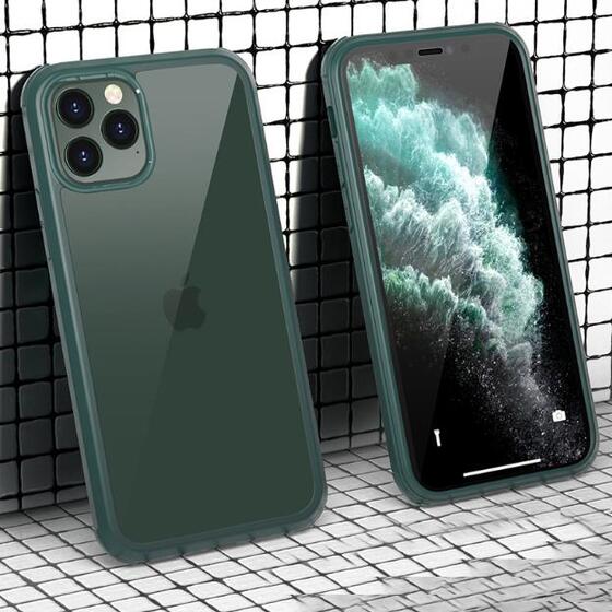 iPhone 11 Ön Arka 9H Full Cam 360° Kamera Koruma Tam Koruma Kılıf