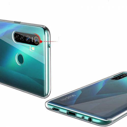 Realme C3 Kılıf İnce Esnek Sararmaz Şeffaf Süper Silikon