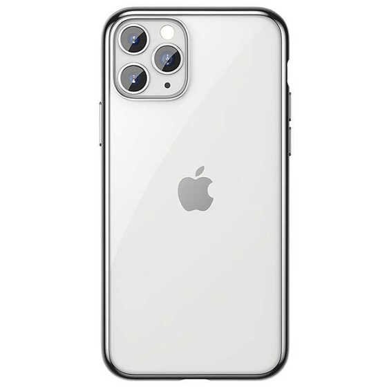 Apple iPhone 11 Pro Max Köşeleri Parlak Renkli Benks Magic Glitz Transparent Kapak