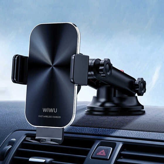 Wiwu CH-307 Liberator Wireless Charging Mount Araç Telefon Tutucu