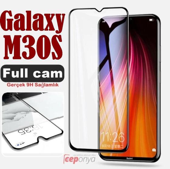 Galaxy M30S Zore Kenarları Kırılmaya Dayanıklı Cam Ekran Koruyucu