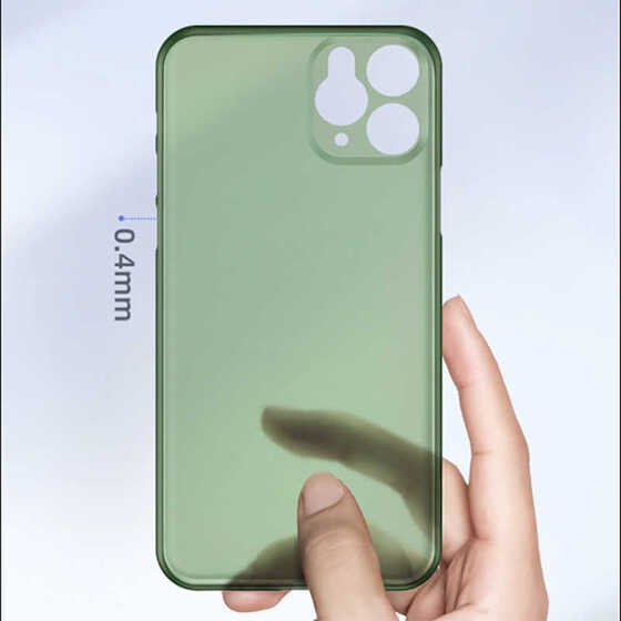 Apple iPhone 11 Pro Kılıf Slim Fit Mat PP Benks Lollipop Protective Kapak