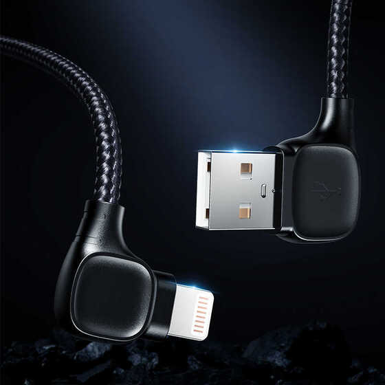 Benks M12 MFI Lightning USB Kablo L Tipi 2.4A Hızlı Şarj Kablosu 120 cm