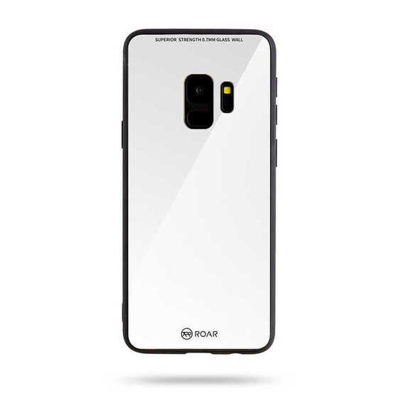 Galaxy S9 Kılıf Parlak Sert Roar Mira Glass Kapak