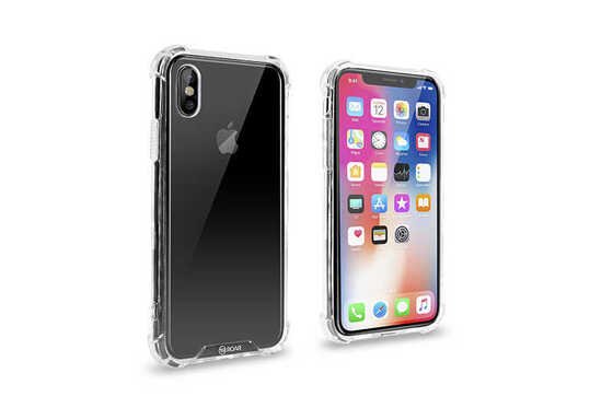 Apple iPhone X Kılıf Şeffaf Köşe Korumalı Roar Armor Gel Kapak