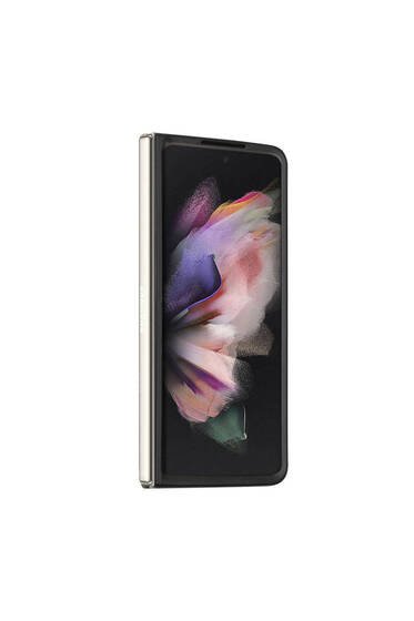 Galaxy Z Fold 5 Uyumlu Kılıf Guess Lisanslı Yazı Logolu Glitter Script Kapak Siyah