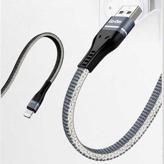 Go Des GD-UC520 Lightning Usb Kablo 2.4A 1 Metre