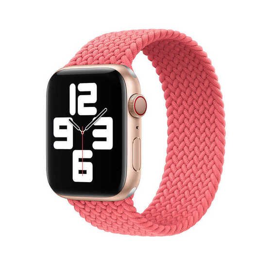 Apple Watch 38mm Wiwu Braided Solo Loop Medium Saat Kordon Kayış Bileklik