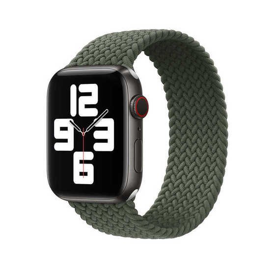 Apple Watch 38mm Wiwu Braided Solo Loop Small Saat Kordon Kayış Bileklik