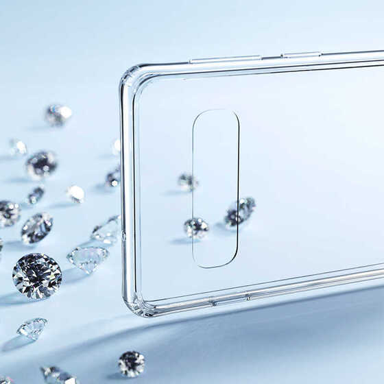 Galaxy S10 Plus Kılıf Benks Magic Crystal Clear Glass Kapak