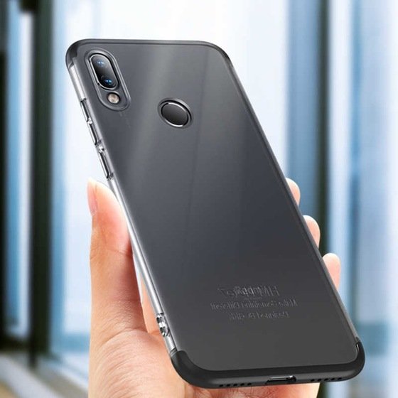 Xiaomi Redmi Note 8 Kamera Korumalı Şeffaf 360 Koruma Kılıf