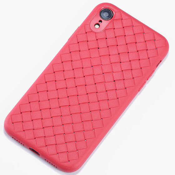 Apple iPhone XR Kılıf Benks Weavelt Tpu Protective Kapak