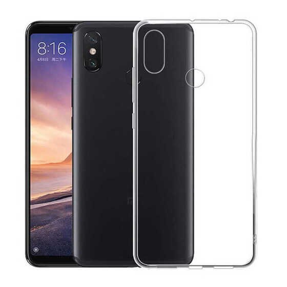 Xiaomi Mi 8 SE Kılıf İnce ve Esnek Şeffaf Süper Silikon