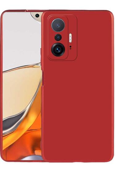 Xiaomi Mi 11T Pro 5G Kılıf Kamera Çıkıntılı Soft Silikon