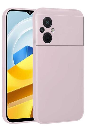 Xiaomi Poco M5 Kılıf Kamera Çıkıntılı Soft Silikon