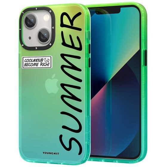 Apple iPhone 13 Kılıf YoungKit Summer Serisi Kapak