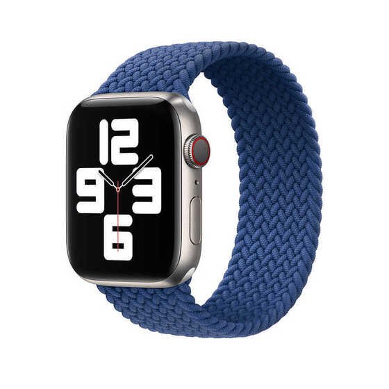 Apple Watch 40mm Wiwu Braided Solo Loop Medium Saat Kordon Kayış Bileklik