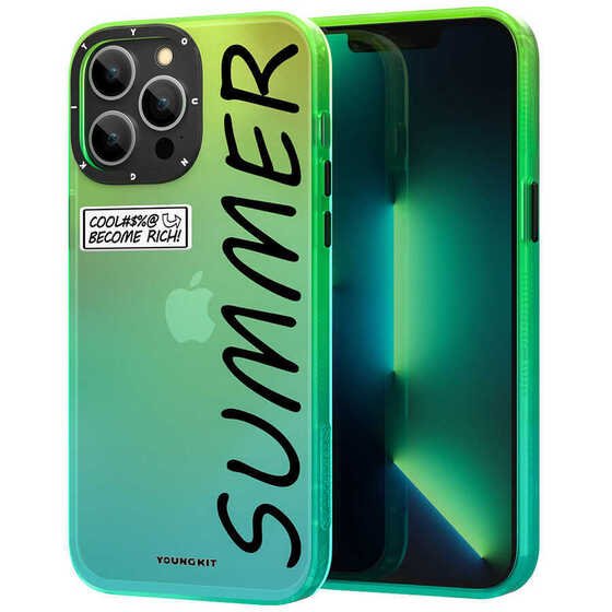 Apple iPhone 13 Pro Max Kılıf YoungKit Summer Serisi Kapak