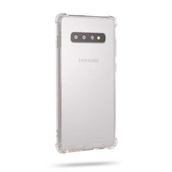 Galaxy S10 Plus Kılıf Şeffaf Köşe Korumalı Roar Armor Gel Kapak