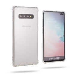 Galaxy S10 Plus Kılıf Şeffaf Köşe Korumalı Roar Armor Gel Kapak