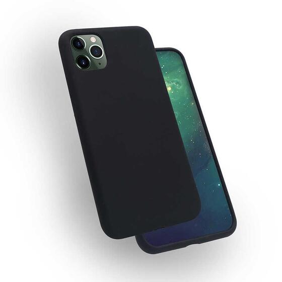 iPhone 11 Pro Kılıf Kadife İç Yüzey Wireless Destekli Silk Silikon