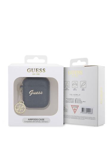 Uyumlu Kılıf GUESS Glitter 4G Charm Exclusive Tasarım