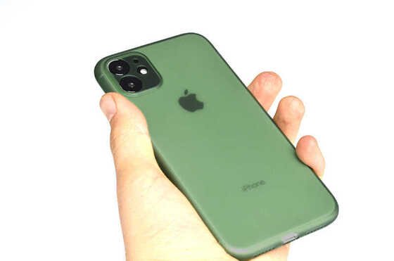 iPhone 12 Kılıf Ultra Ince Mat Kamera Korumalı Silikon