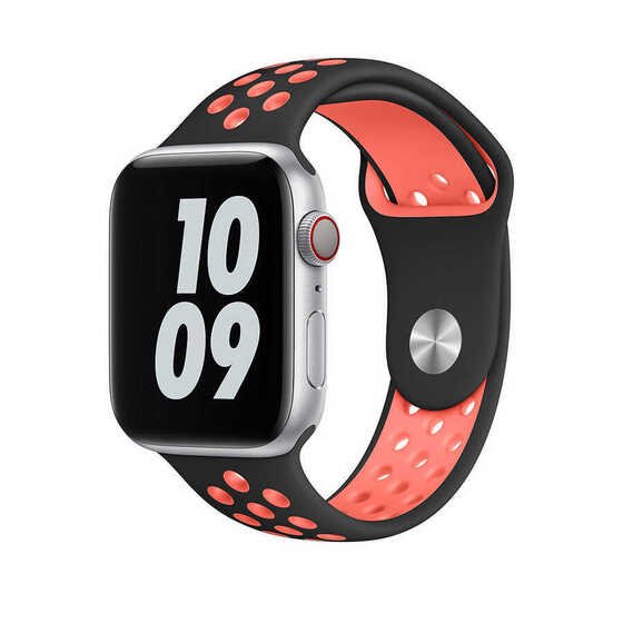 Apple Watch 40mm Wiwu Dual Color Sport Band Silikon Saat Kordon Kayış Bileklik