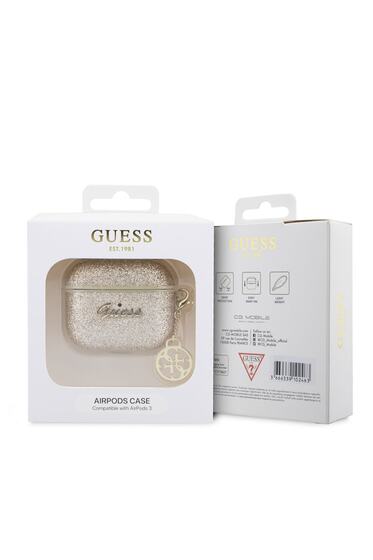 Airpods 3. Nesil Uyumlu Kılıf Glitter 4g Charm Exclusive Tasarım