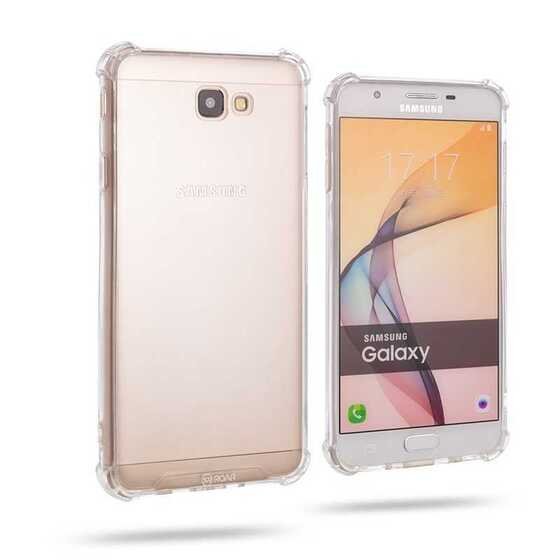 Galaxy J7 Prime Kılıf Şeffaf Köşe Korumalı Roar Armor Gel Kapak