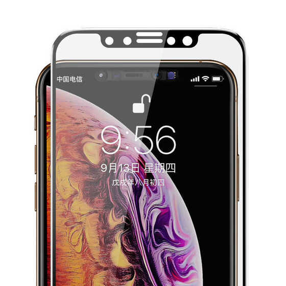 Apple iPhone XS Max 6.5 Benks 0.3mm V Pro Hayalet Gizli Ekran Koruyucu