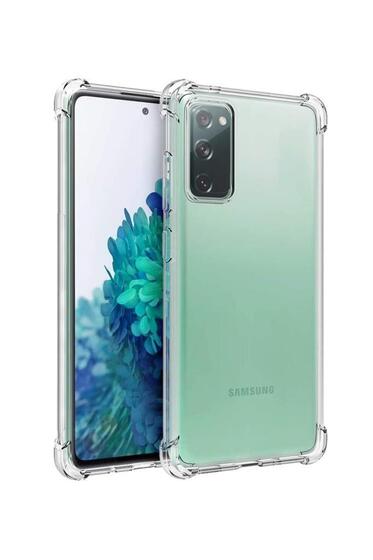 Galaxy S20 FE Kılıf Köşeleri Airbagli Kamera Korumalı Silikon