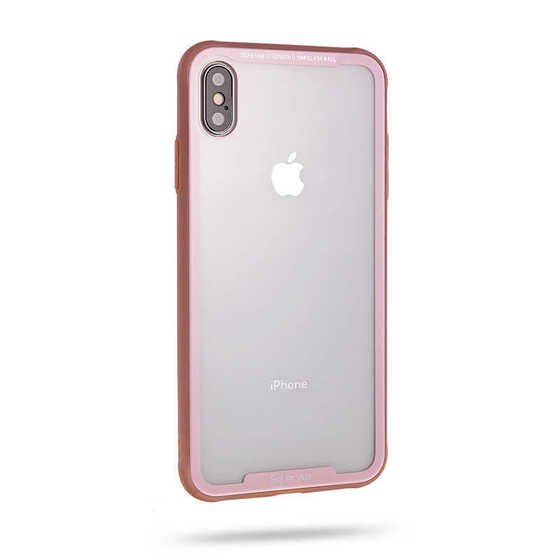 Apple iPhone XS Max 6.5 Kılıf Roar Glassoul Airframe Kapak