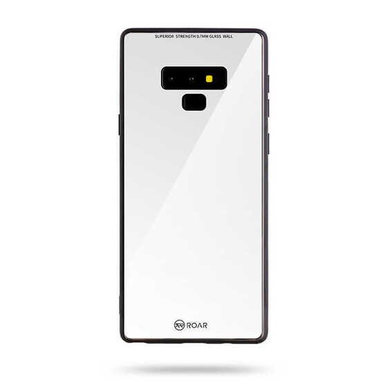 Galaxy Note 9 Kılıf Parlak Sert Roar Mira Glass Kapak