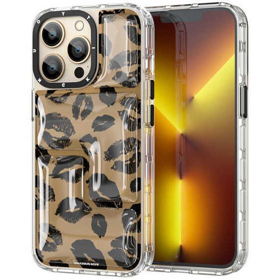 Apple iPhone 13 Pro Kılıf YoungKit Leopard Article Serisi Kapak