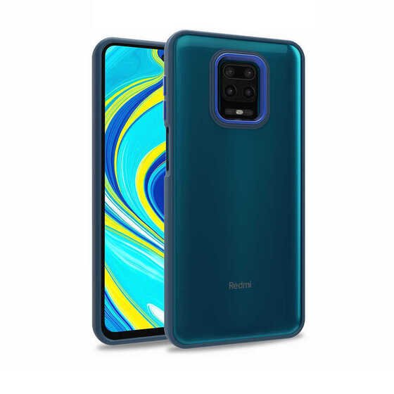 Xiaomi Redmi Note 9 Pro Kılıf Kamera Korumalı Mat Renkli Silikon