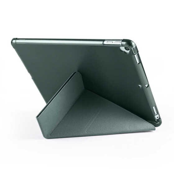 Apple iPad 10.2 (8.Nesil) Kılıf Kalem Bölmeli Standlı Smart Cover