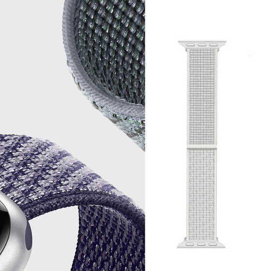 Apple Watch 42mm Wiwu Sport Loop Hasır Saat Kordon Kayış Bileklik